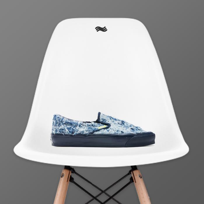 Vans x FDMTL Slip-On LX Distressed Denim