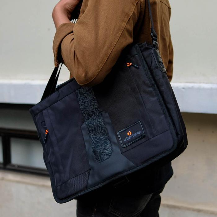 VANDAL BLACK |MNM x URBAN| Tas Selempang Pria Tas Laptop Tas Jinjing