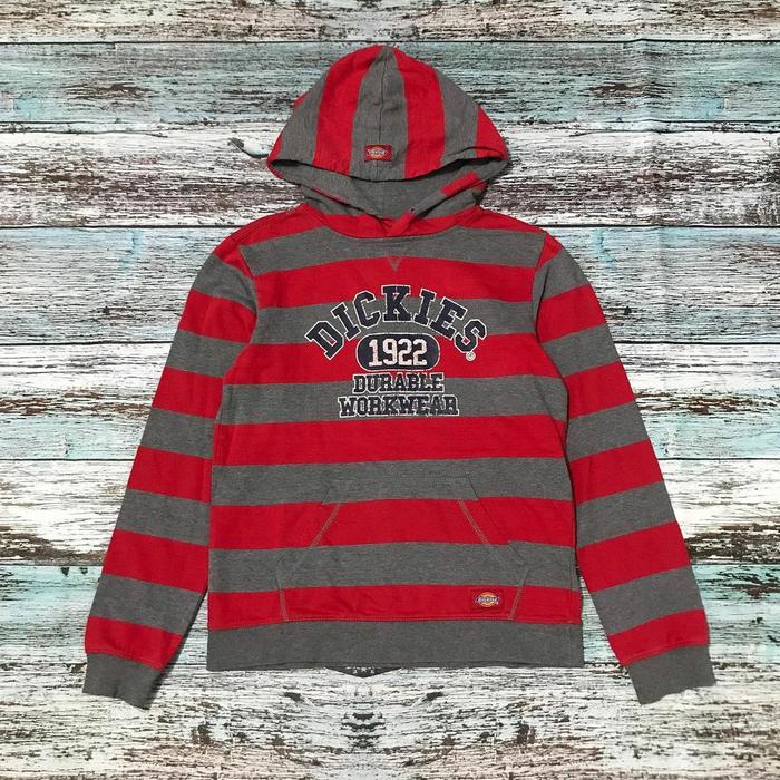 Hoodie Dickies Stripped Red