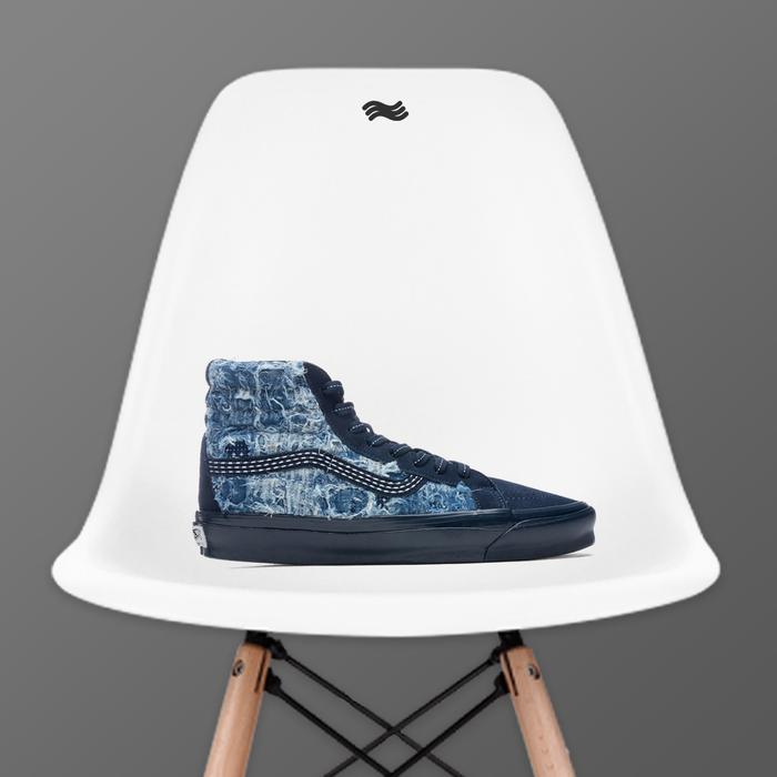 Vans x FDMTL SK8-Hi Distressed Denim