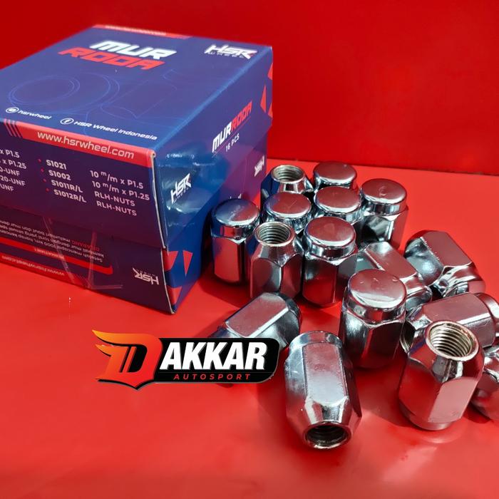 Baut roda mobil FUJITA size 21x1.5 Mur roda mobil Toyota Agya