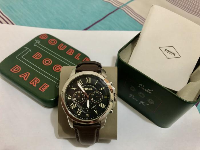 Jam Fossil Double Dog Dare Original - FS4813IE