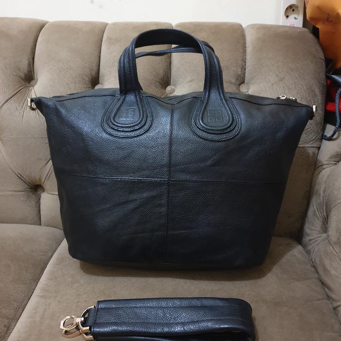 mulus .authentic tas wanita .tote bag givenchy black