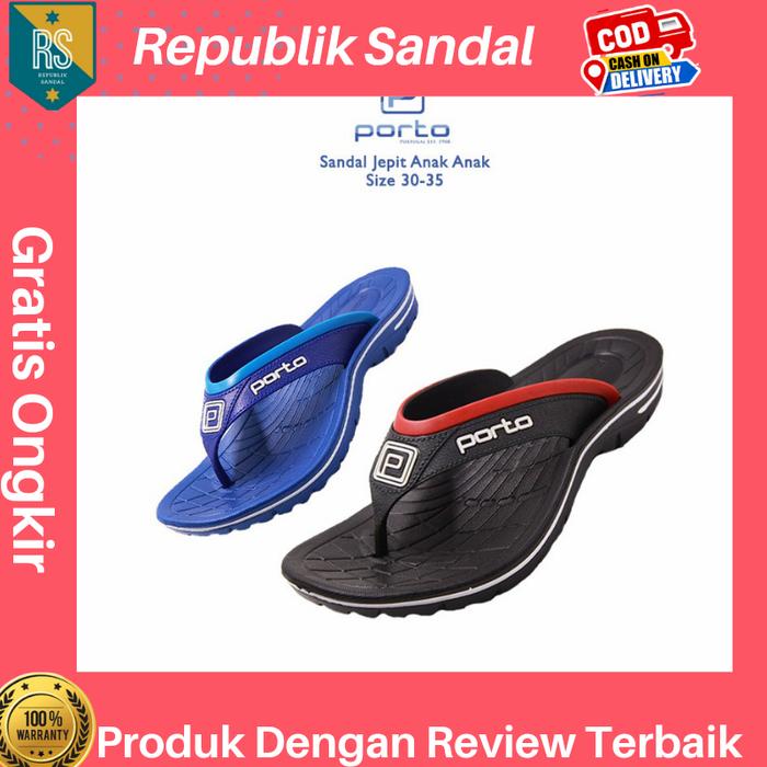 Sandal Anak Jepit PORTO 1016 B 30-35