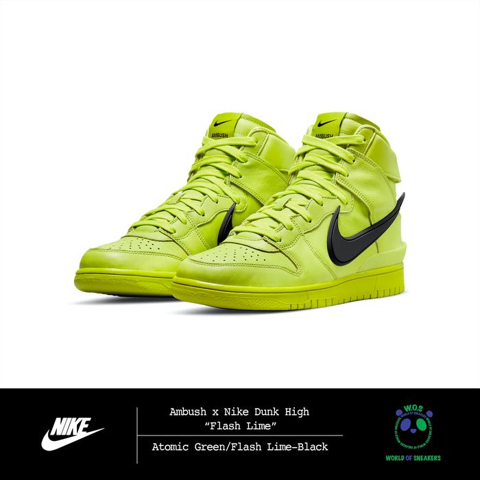 Ambush x Nike Dunk High “Flash Lime”