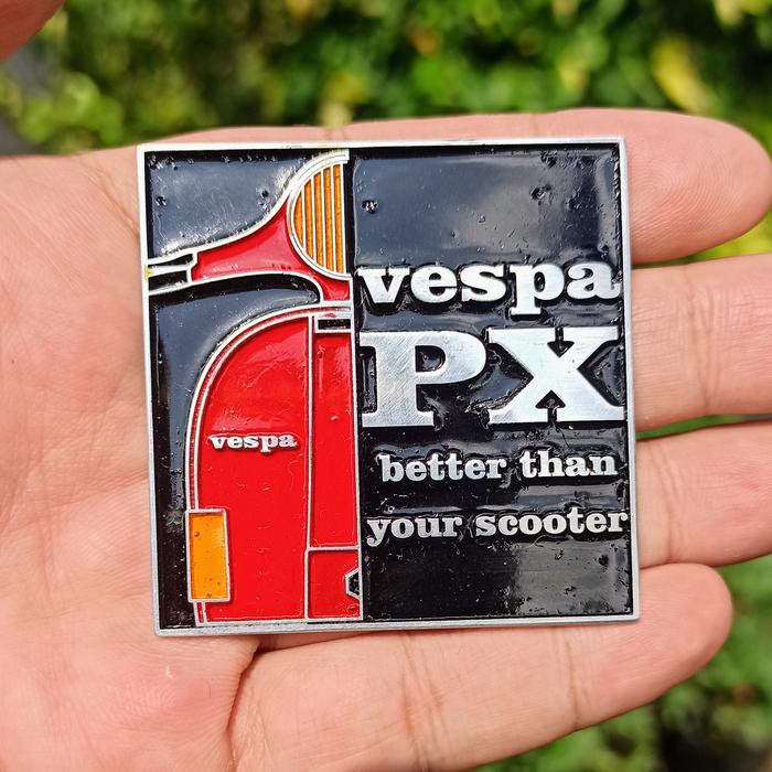 badge vespa px sport series