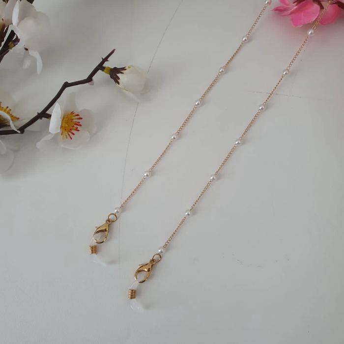 Rantai Kalung Masker / Kalung Masker Gold