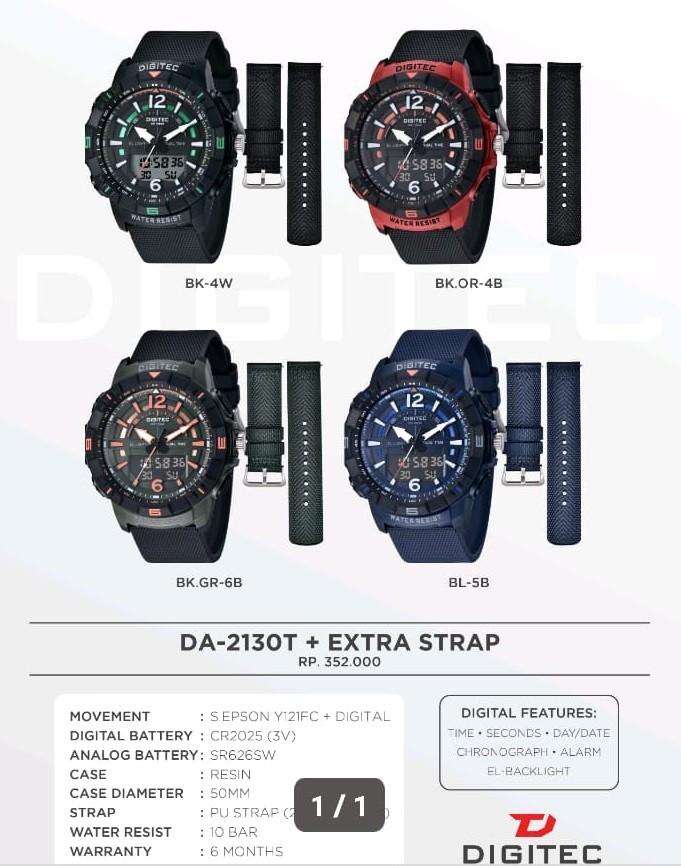 Digitec DA-2130T Digitec 2130 extra strap Original & Garansi