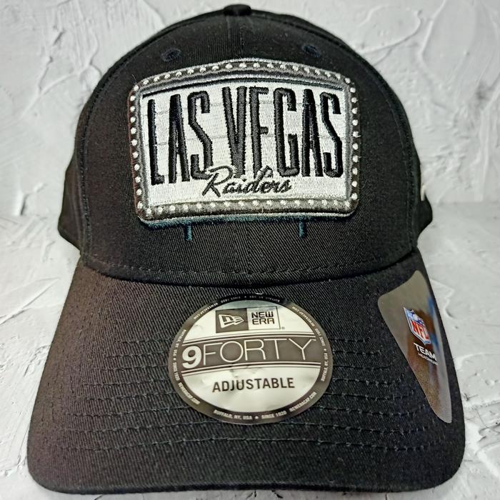 Topi New Era Original NFL Las Vegas Raider Black (cek)