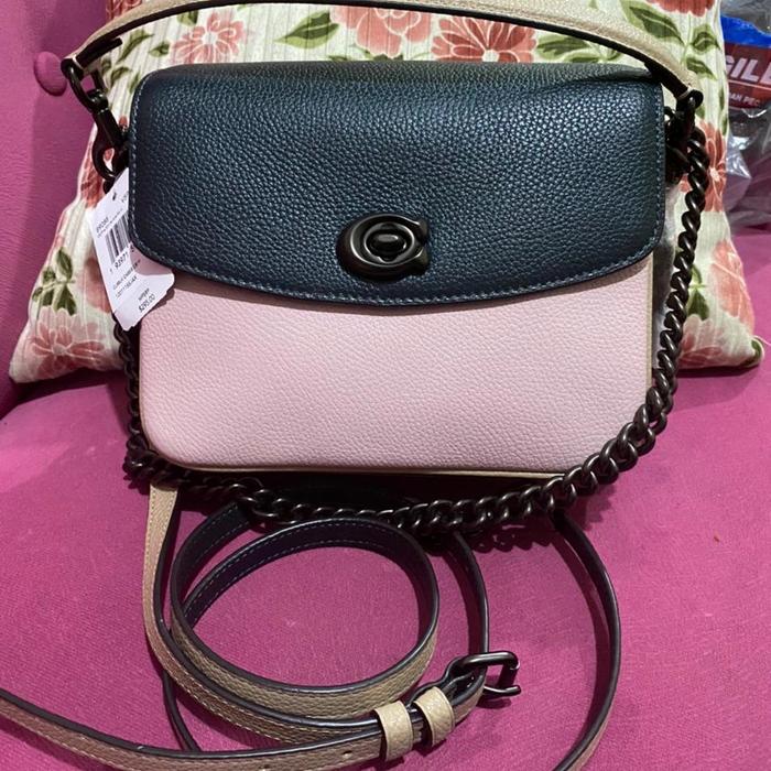 coach cassie 19 pine green aurora multi