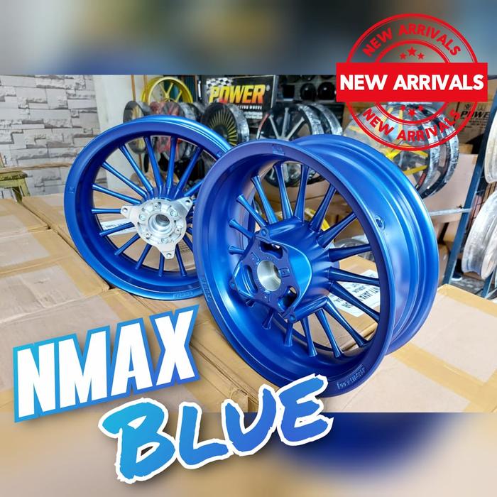 velg NMAX SNI type Classic Andong POWER Blue
