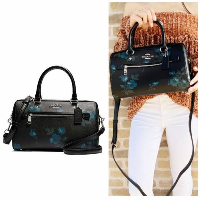 TAS WANITA COCH ORIGINAL - COCH ROWAN SATCHEL FLORAL