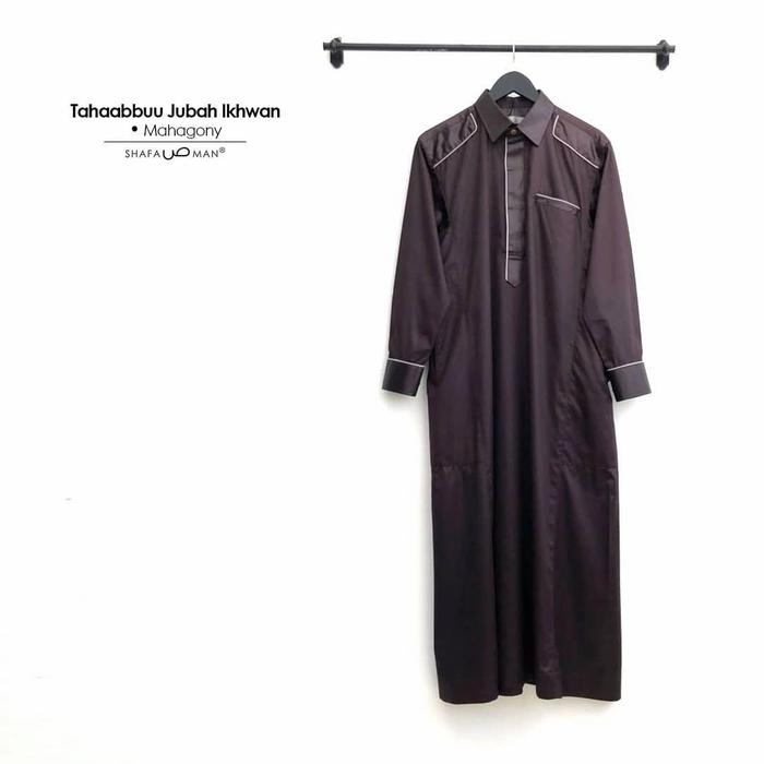 Jubah Ikhwan Tahaabbuu (Mahogany) Shafa Jilbab