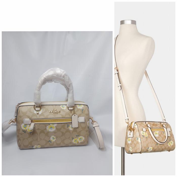 TAS WANITA COCH ORIGINAL - COCH ROWAN SATCHEL CHALK MULTI