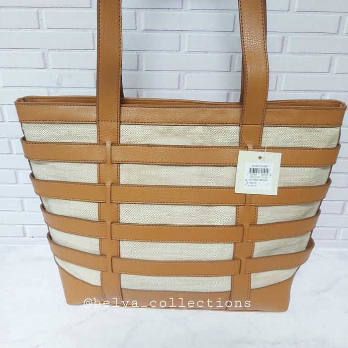 Fossil Felicity Tote Natural Brown