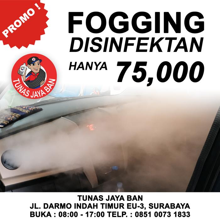 Voucher Fogging Disinfektan Toko Tunas Jaya Ban Surabaya Promo Murah