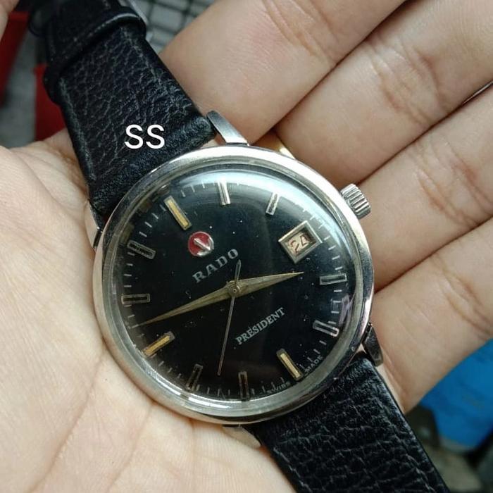 rado president bekas/seken/jadul/rare/antik/kuno/vintage.