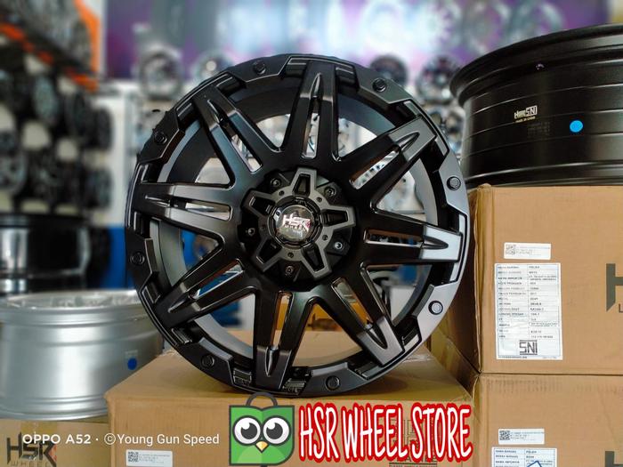 Velg Mobil Ring 20 HSR RADAK Velg Racing Pajero Fortuner Triton Dll