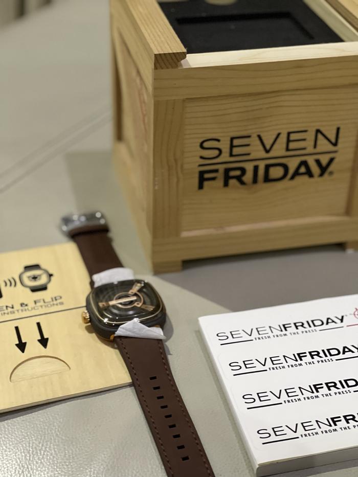 Jam tangan SEVENFRIDAY M2/02 official rose gold NEW ORIGINAL