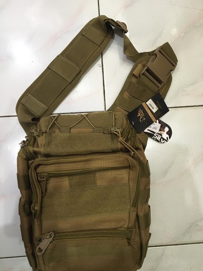 Tas Silver Knight Tas Selempang Loreng 803 Tas Silver Knight 803