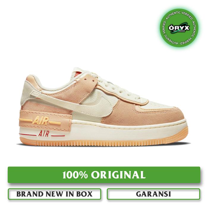 Nike Air Force 1 Shadow Cashmere / Orange Chalk / Lobster