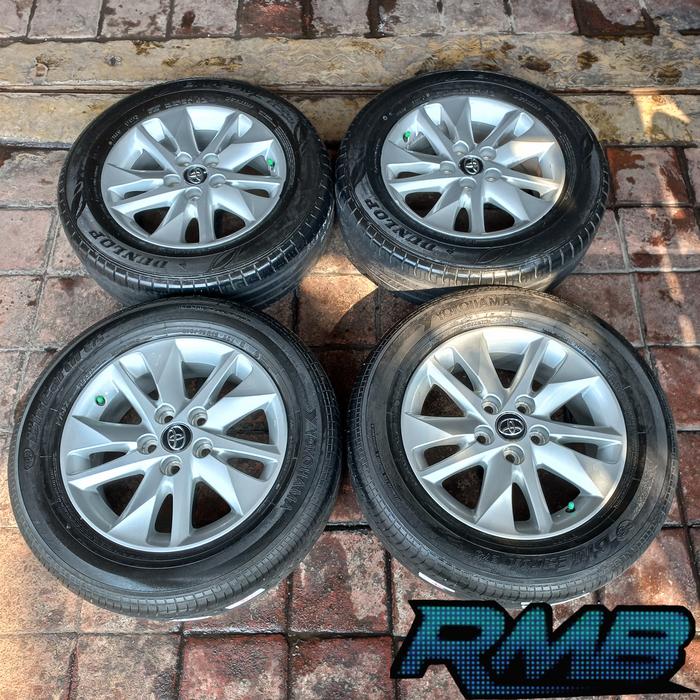 VELG MOBIL BEKAS OEM KIJANG INNOVA REBORN RING 16 + BAN SECOND