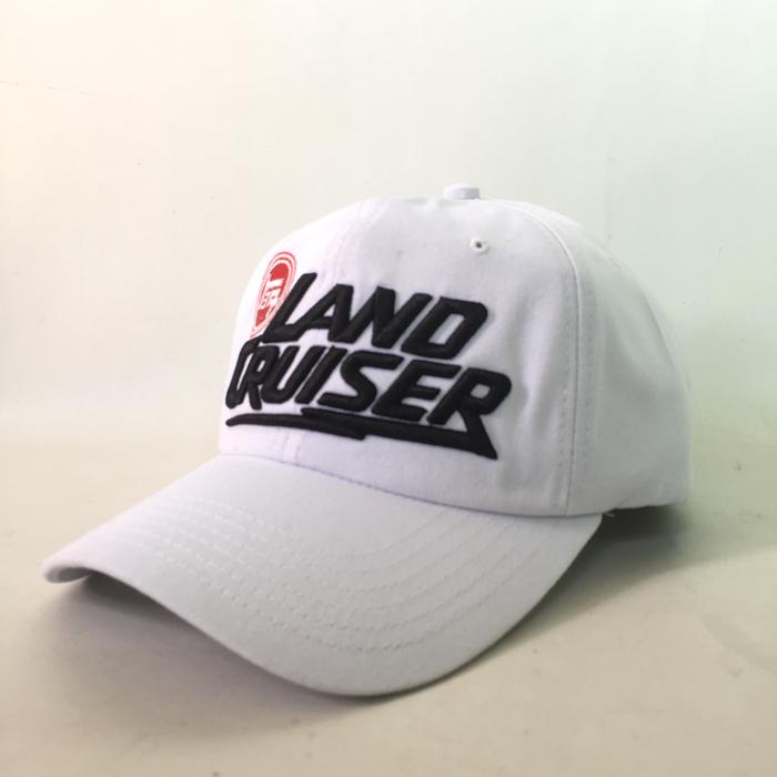 Topi offroad land cruiser putih