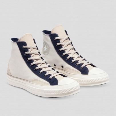 Converse Chuck 70s High Court Fusion Pale Putty/Midnight Navy Original