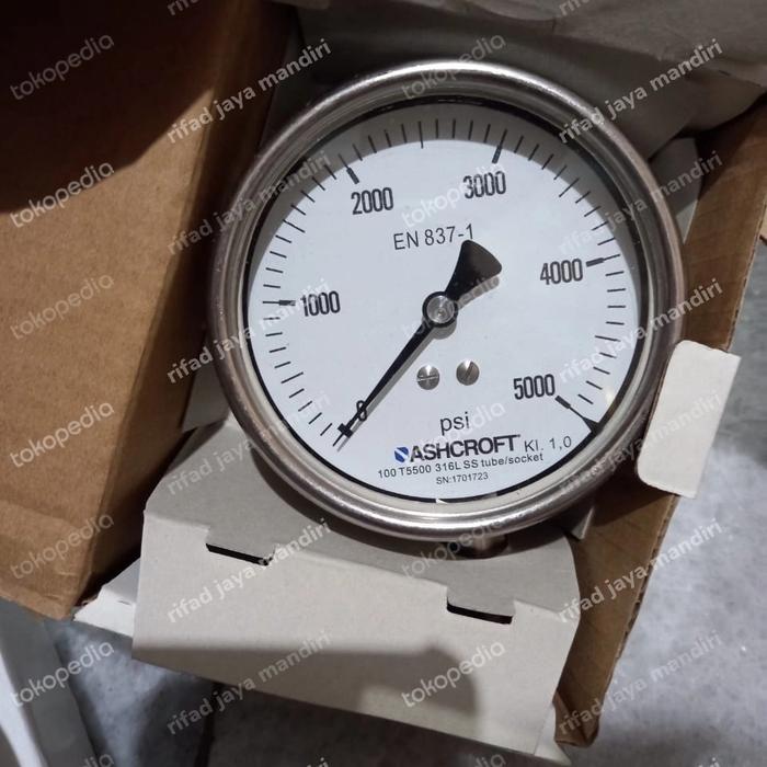 ASHCROFT pressure gauge 5000psi