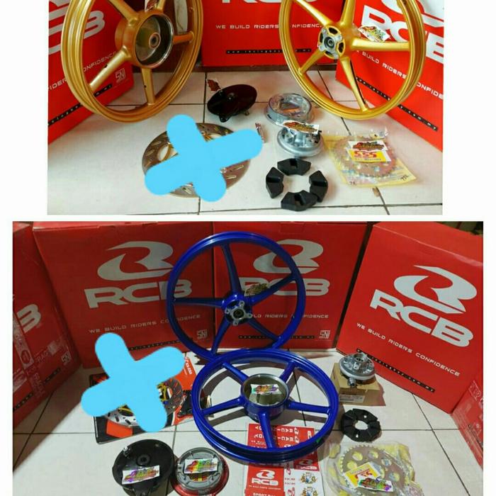 velg rcb pnp ninja,vixion,cb herex,megapro,vixion old,tiger,GL dll