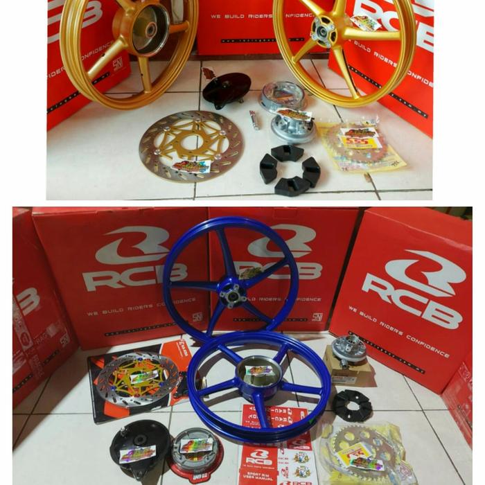 Velg RCB JUPITER 140/160-17 pnp ninja,tiger,gl,megapro,cb herex,vixion
