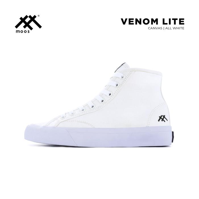 Moos Footwear Hi Venom Lite Full White