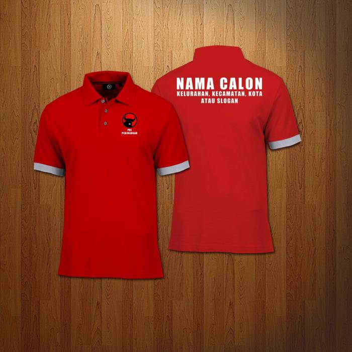 BAJU PDI | POLO SHIRT PDI | POLO PDI | KAOS PDI | KAOS KERAH PDI