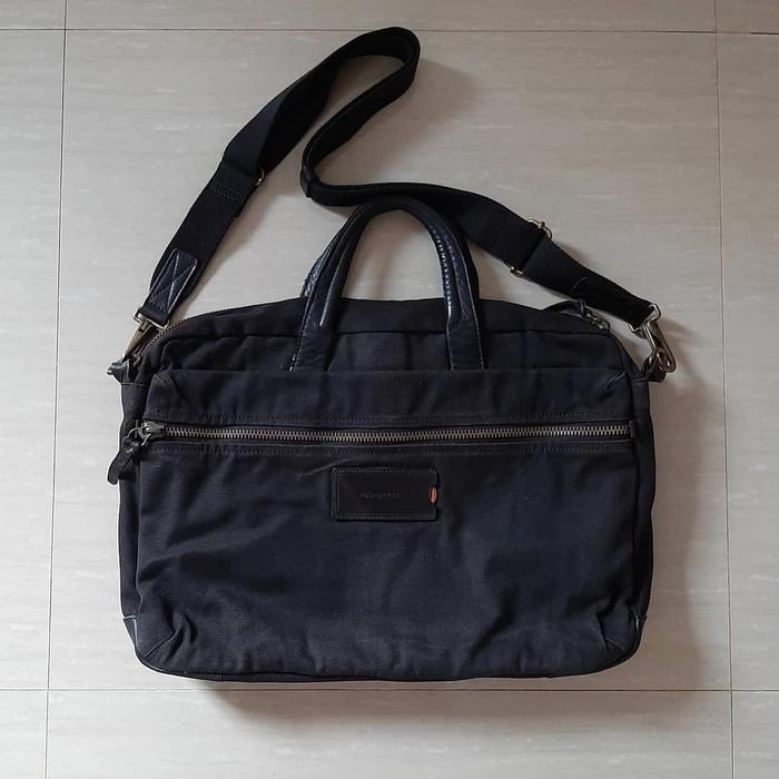 Property of Tas Kerja Pria Wanita Kulit Kantor Not Fossil Filson