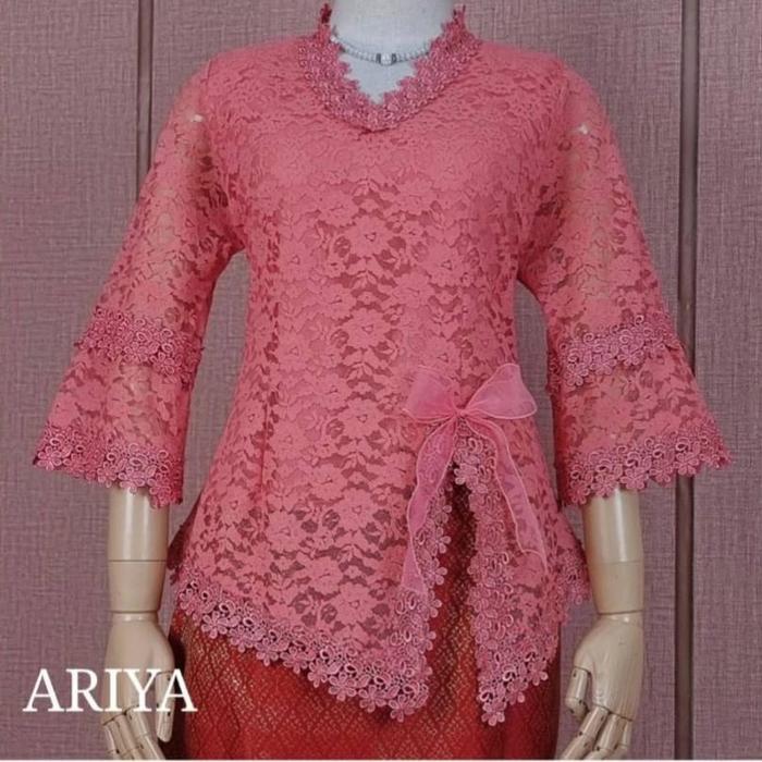 ATASAN ARYA/VASUTORN WANITA BAHAN BROKAT BANGKOK PREMIUM