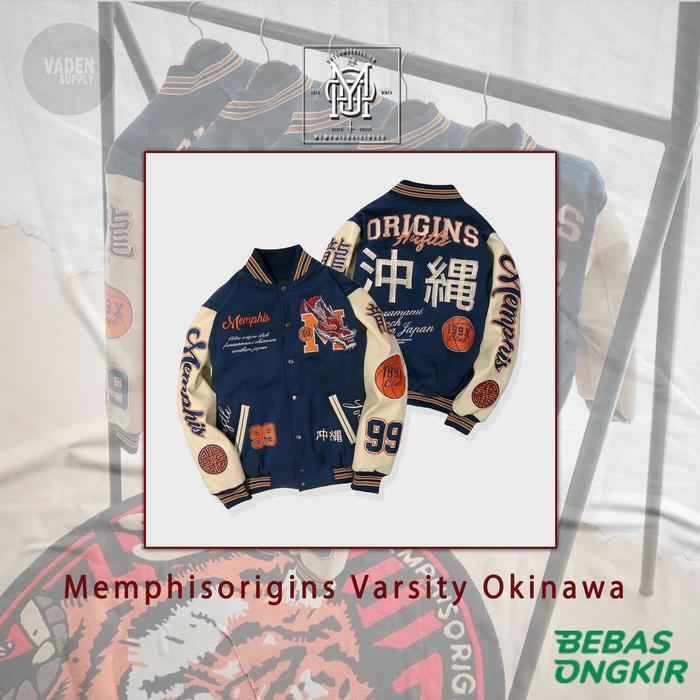Jaket Memphisorigins Varsity Okinawa - Original