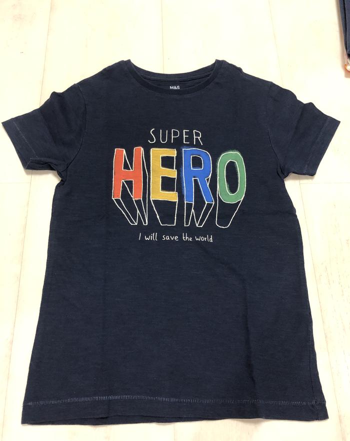 Kaos anak Mark&Spencer hero
