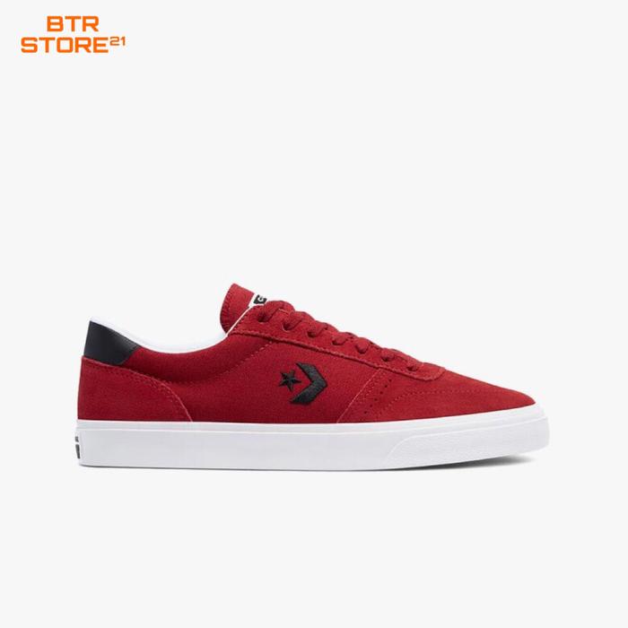 Converse Boulevard Suede Colorblocked Red