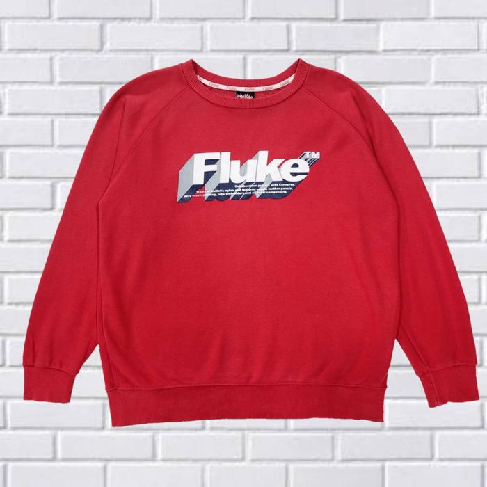 SWEATER CREWNECK FLUKE ORIGINAL SECOND IMPORT, SZ FIT L, CN72
