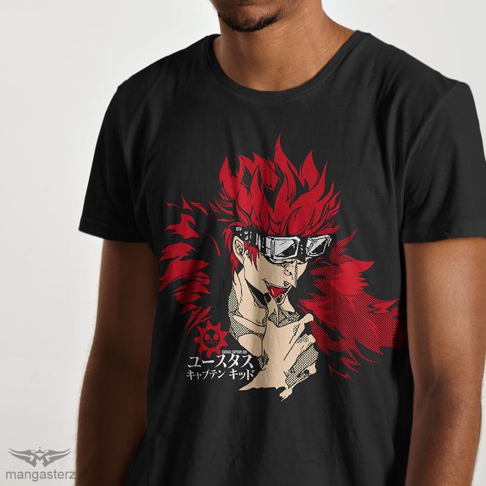 Kaos Anime One Piece Eustass Kid