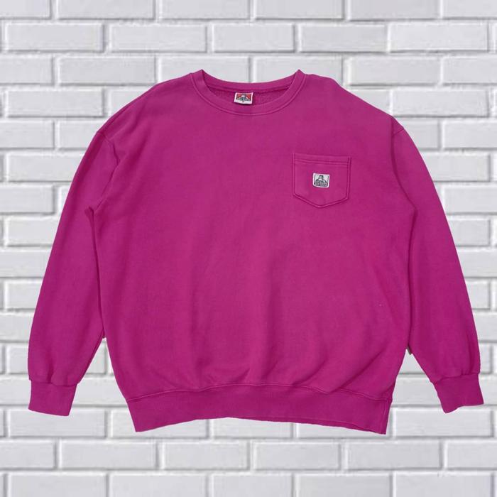 SWEATER CREWNECK POCKET BEN DAVIS ORIGINAL SECOND IMPORT, SZ XL, CN79
