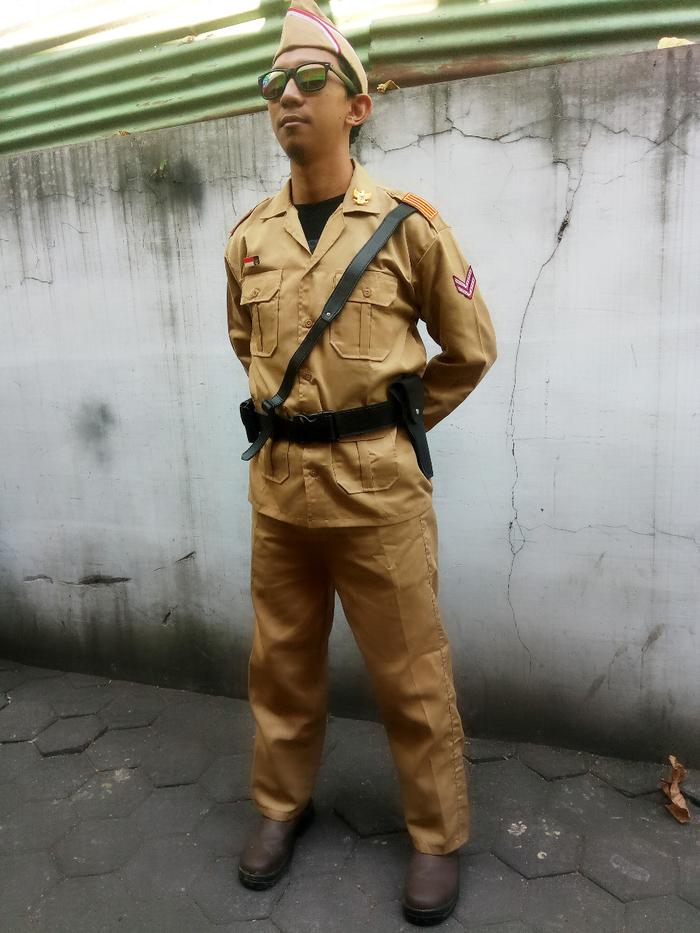SERAGAM PEJUANG ONTHEL BAJU ONTHEL BAJU PEJUANG ONTHEL