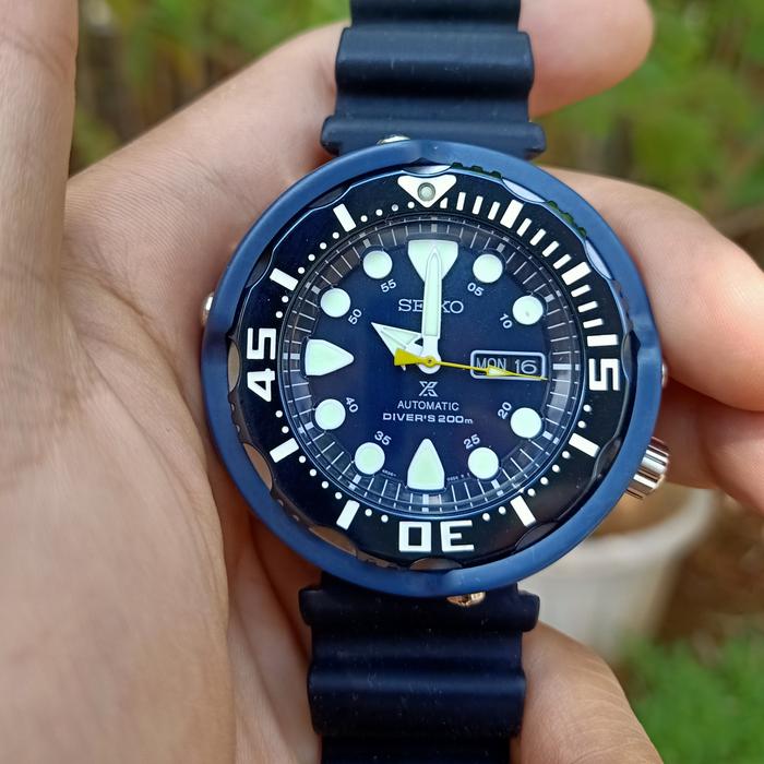 Original Seiko Tuna Padi Prospex Solar Blue military not GShock rolex
