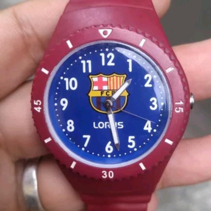 Jam tangan second preloved Lorus Fc Barcelona By Seiko ori Authentic