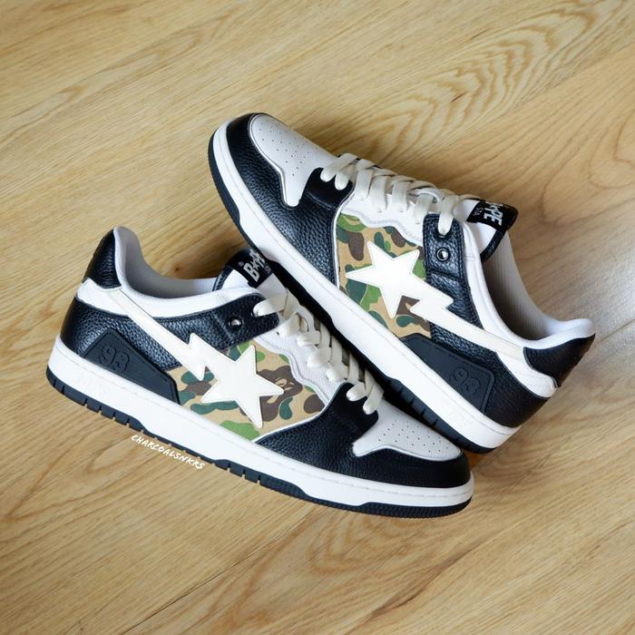 BAPESTA BAPE SK8 STA "Black""