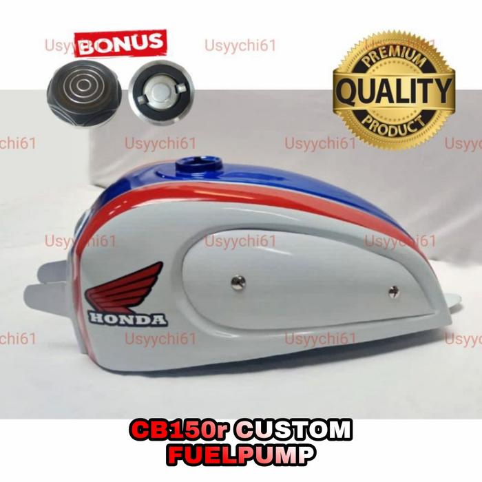 Tangki Cat CB150R CB150 Custom Fuelpump injeksi Motif 3 in 1
