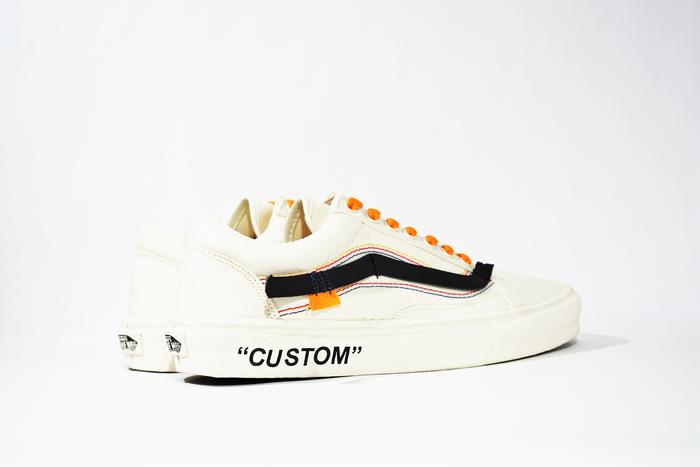 Vans Oldskool X Offwhite Air Jordan 1 OffWhite Black