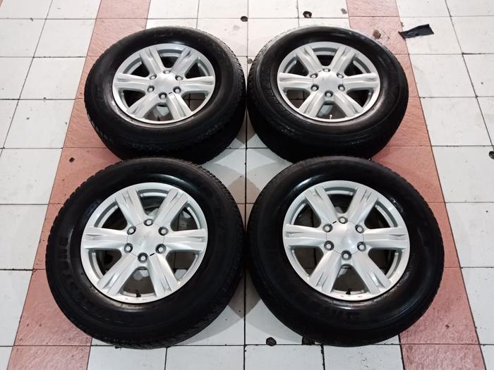 velg copotan mobl isuzu mux R17 PCD 6X139 + ban Bridgestone 255 65 R17