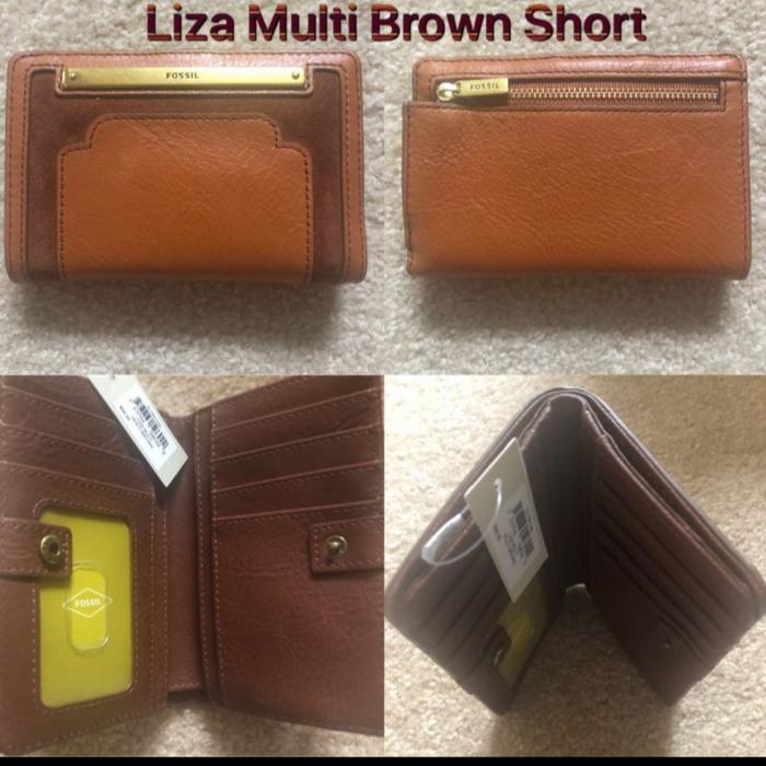 fossil liza multifunction brown multi