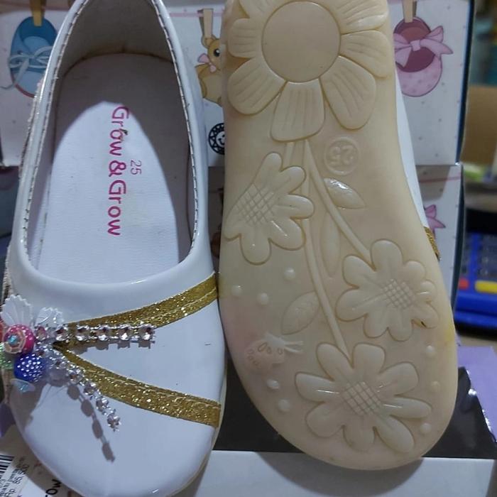 Grow n Grow Sepatu Anak Cewek #Putih